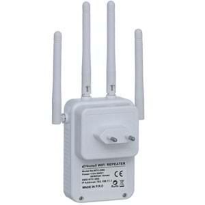 NİVATECH 4 Antenli 300 Mbps Wi-Fi Router Sinyal Güçlendirci NTC-35Q