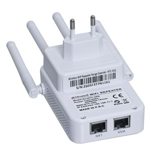 NİVATECH 4 Antenli 300 Mbps Wi-Fi Router Sinyal Güçlendirci NTC-35Q