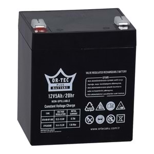 ORTEC 12V 5A Akü ORTEC-12V5