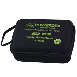 POWERDEX 35W Zoom Lu Şarjlı Fener PD-10200
