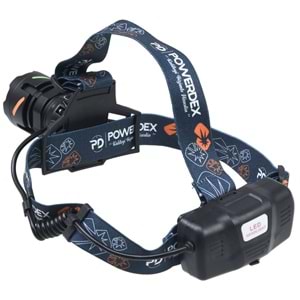 POWERDEX 25W Şarjlı Kafa Lambası PD-1372