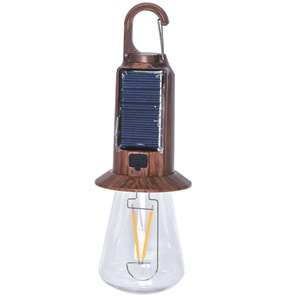 POWERDEX Su Geçirmez Güneş Enerjili Kumandalı Kamp Lambası PD-572