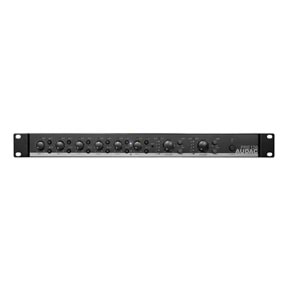 AUDAC Pre-Amplifier 6 in 2 stereo balancaed output, Bluetooth PRE126