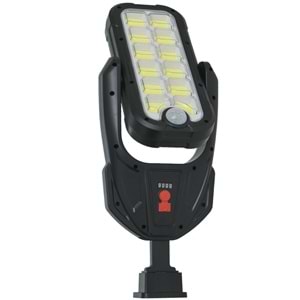 PANTHER 8W 12 COB Led li Solar Şarjlı Duvar Lambası PT-2996