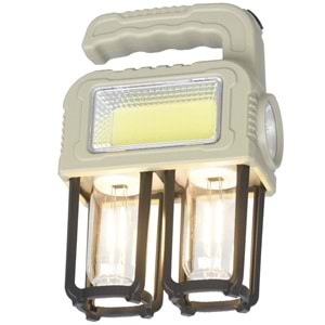 PANTHER Usb Şarjlı Solar El Feneri PT-6219