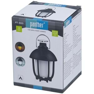 PANTHER Usb Şarjlı Kamp Lambası PT-800