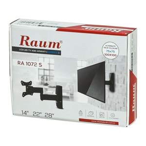 RAUM 14-28'' Lcd Tv Hareketli Duvar Askı Aparatı RA-1072 S