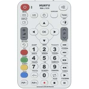 TUNEX RM-L1039 Akıllı Kumanda RM-L1039