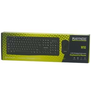 RAYNOX Kablosuz Klavye ve Mouse Set RX-W10