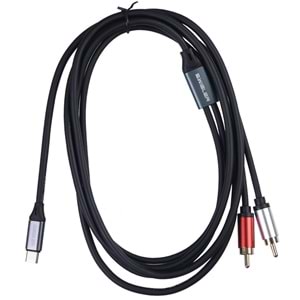 S.WIELER Type C - 2 x Rca 2 Metre Erkek Kablo SC2R-2M