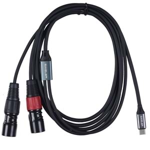 S.WIELER Type C - 2 x Xlr 2 Metre Erkek Kablo SC2X-2M