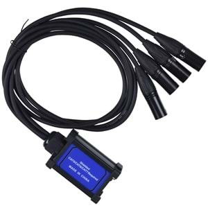 S.WIELER Cat-6 4 x Xlr Erkek Exender SCTX-4M