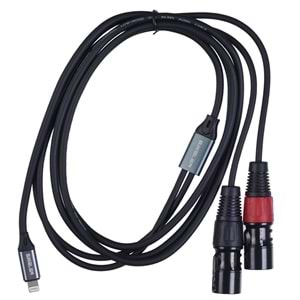 S.WIELER İphone - 2 x Xlr 2 Metre Erkek Kablo Sİ2X-2M