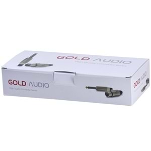 GOLD AUDİO 6,3 mm Mono L Tip Gitar Jak SJ-1003