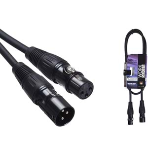 S.WIELER Xlr Erkek - Xlr 1 Metre Dişi Kablo SX-1M