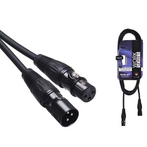 S.WIELER Xlr Erkek - Xlr Dişi Kablo Uzunluğu: 3 Metre SX-3M