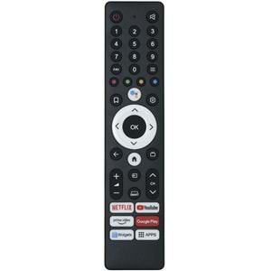 TUNEX Arçelik Beko APPS-WIDGETS Tuşlu TV Kumanda TR-316