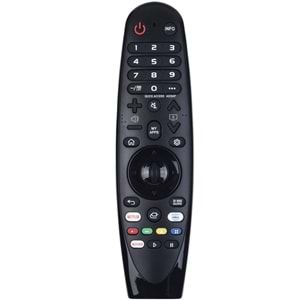 TUNEX Lg Netflix-Prime Video-Movies Tuşlu Sihirli Kumanda Ses Komutusuz TR-507