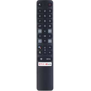 TUNEX Tcl Netflix Youtube Led Tv Kumanda Ses Komutlu TR-741