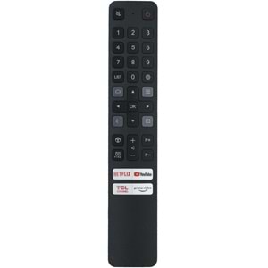 TUNEX Tcl Netflix Prime Video TCL Channel Youtube Tuşlu Led Tv Kumanda TR-746
