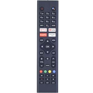 TUNEX Sunny Netflix Youtube Prime Video Led Tv Kumanda Ses Komutlu TR-804