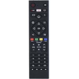 TUNEX Sunny Hi-Level Live TV tuşlu Led Tv Kumandası TR-833