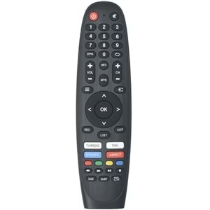 TUNEX Dijitsu - Beko -Arçelik Otel Tv Kumandası TR-847