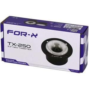 FOR-X 82,5 MM Tweeter 50W RMS 100W Max TX-250