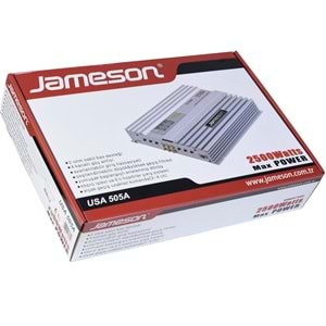 JAMESON 2500W 4 Kanal Oto Amfi USA-505A