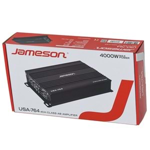 JAMESON 4 Kanal 4 X 60 W Rms Oto Amfi USA-764