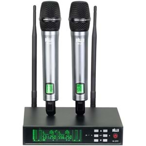 WÖLLER Uhf İki El Kablosuz Mikrofon W-299 EE