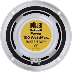 WÖLLER 100W 16 Cm Marine Tavan Hoparlörü W-516M