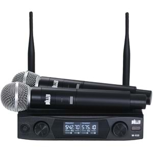 WÖLLER Uhf 2 El Kablosuz Mikrofon W-920 EE