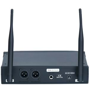 WÖLLER Uhf 2 Yaka Kablosuz Mikrofon W-920 YY