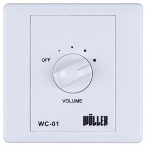 WÖLLER Sıva Altı Duvar Tipi Ses Kontrol Ünitesi WC-01