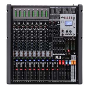 WÖLLER 12 Kanal Power Mixer 2X1500 W WFP-12 PRO