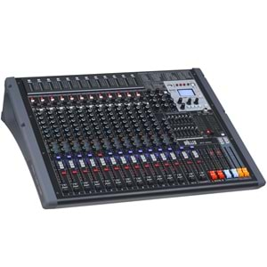 WÖLLER 16 Kanal Power Mixer WFP-16 PRO