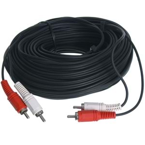 TUNEX 2Rca ERKek 2 Rca ERKek 20 Mt Kablo WM-1097-20