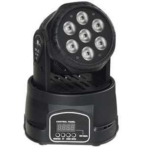 WİEDER 7X10W Rgb Dmx Shakıng Head Işık WR-130