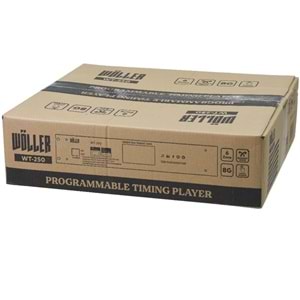 WÖLLER Programlanabilir Okul Zil Saati WT-250