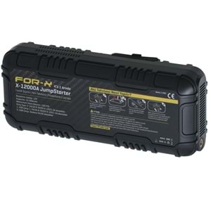 FOR-X 12000mAh 1600A Akü Takviye Cihazı ve Lastik Şişirici X-12000A