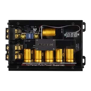 FOR-X Yüksek Performanslı Araç Ses Sistemi 10 Farad Kapasitör XCAP-10F