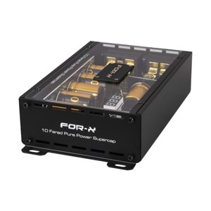 FOR-X Yüksek Performanslı Araç Ses Sistemi 10 Farad Kapasitör XCAP-10F