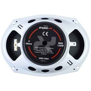 FOR-X 6X9 300W Midrange Oval Hoparlör XMD-3069