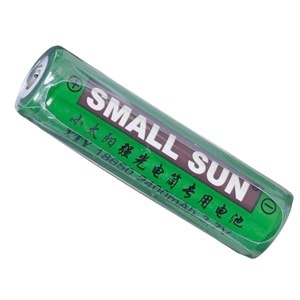 SMALL SUN Yeşil 18650 Pil XTY-18650