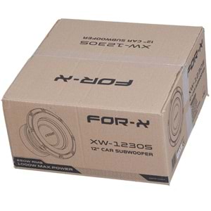 FOR-X 30 Cm 1000 W Subwoofer XW-1230 S