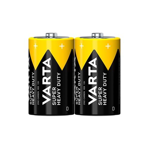 VARTA D Boy (Büyük) Çinko Karbon Pil 2020101302
