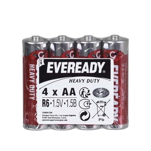 EVEREADY AA Kalem Pil 4 Lü Shirink 370812