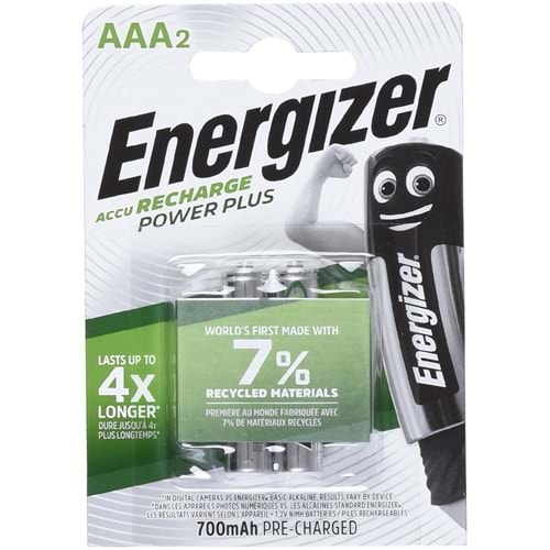 ENERGİZER 700 Ma Aaa Şarjlı Pil 2 Li Kartela 416992