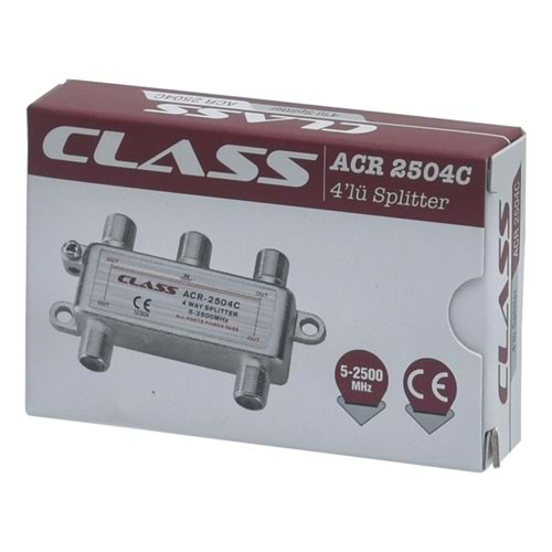 CLASS 5-2500 Mhz 1-4 Splitter ACR-2504C